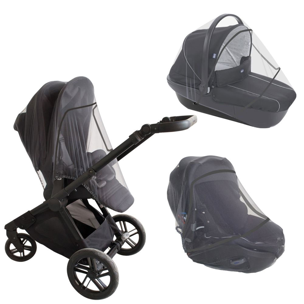 Moustiquaire universelle poussette, cosy et nacelle — Domiva